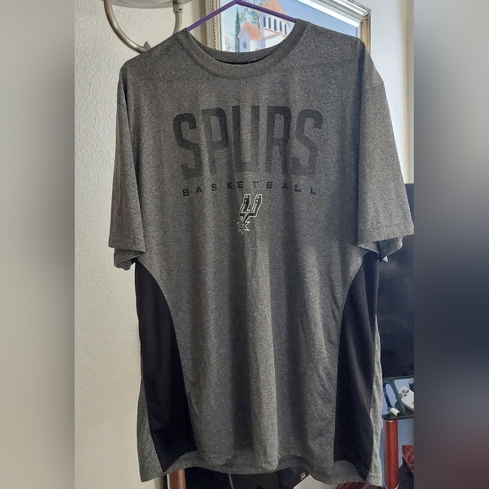 NBA Ultra Game San Antonio Spurs Grey T-shirt XXL - Picture 6 of 9